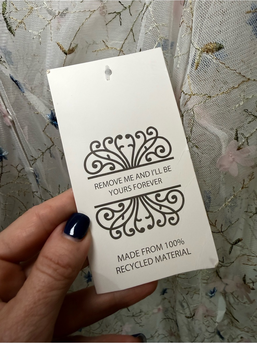 NWT Never Fully Dressed Boho Fairycore Sheer Floral Embroidered Maxi Dress - Picture 6 of 8